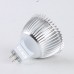 Mr16 3W LED Spot Light Bulbs Lamp Warm White LED Light AC/DC 12V 270lm 3000k Silver Shell