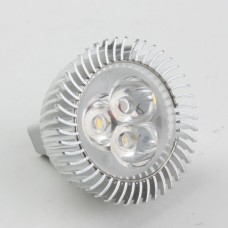 Mr16 3W LED Spot Light Bulbs Lamp Cool White LED Light AC/DC 12V 270lm 6000k Round