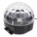 Sound Control Disco DJ Stage Lighting Digital LED RGB Crystal Ball Effect Light