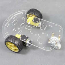 Smart Car Chassis Car Body Tracking Tracing Robot Car Transparent