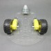 Smart Car Chassis Car Body Tracking Tracing Robot Car Transparent