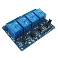 4-Channel 5V Relay Module for Arduino PIC ARM AVR DSP for PLC Control With Optocoupler