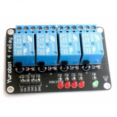 4-Channel 5V Relay Module For PIC ARM AVR DSP Arduino