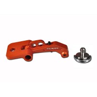 Gravity Adjustble FPV Monitor Mounting Bracket Set for Futaba Transmitter/Radio System Orange