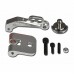 Gravity Adjustble FPV Monitor Mounting Bracket Set for Futaba Transmitter/Radio System Silver