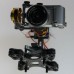 Cloud-Nex FPV Brushless Camera Gimbal Alloy Aerial Photography Camera PTZ for DSLR Sony Nex Gimbal