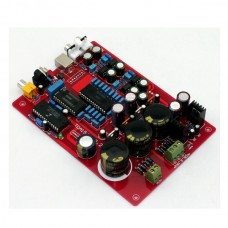 Fiber Coaxial Decoder Board TDA1541 USB Dual AC15-0-15V Dual 12V-0-12V with USB 