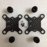 FC Carbon Fiber Shock Absortion Plate Rubber Balls for DJI Phantom Gimbal Aerial Photography