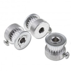 T5 Belt Compatible Aluminium Pulley with 8 Teeth  for 3D Printers and Other Automations 4pcs/lot