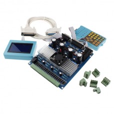 CNC Very Professional 4 Axis TB6560 3.5A Stepper Motor Driver Kit + LCD + Keypad