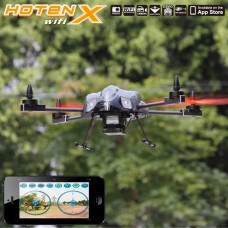 Walkera Hoten-X Wifi Version Mini 6 CH 10" RC Helicopter ARF Mini Quadcopter iPhone WiFi Controlled-Black