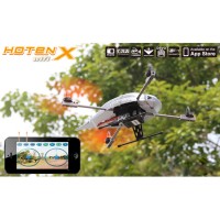 Walkera Hoten-X Wifi Version Mini 6 CH 10" RC Helicopter RTF Mini Quadcopter W/ DEVO7E Tramsmitter Mode 2-Black