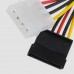 4 Wires 12 Pins Connect Cable with 2 Terminals  10-Pack