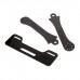 FPV 7" 8" Monitor Folding Holder Mount Carbon Fiber Monitor Display for futaba JR WFLY Transmitter