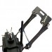 FPV 7" 8" Monitor Folding Holder Mount Carbon Fiber Monitor Display for futaba JR WFLY Transmitter