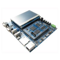 LPC4357 Development Board High Speed USB Internet with 4.3 inch LCD 204 MHz M4 M0 Dual Core Processor