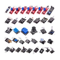 For Arduino Compatible Sensor Kit Switch Flame Temperature Module 37-in-1 Sensor Module Kit 