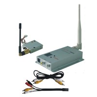 FOX-100A 1.2G 100mW 8CH TX+RX Wireless AV Tranmsitter&Receiver Audio Video FPV Telemetry Set