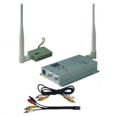 FOX-400A 1.2G FPV 400mW 8CH Wireless AV Audio/Video Tranmsitter&Receiver TX+RX Telemetry Set