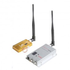 FOX-215A FPV 1.2G 1500mW 8CH Wireless AV Tranmsitter&Receiver Telemetry Set 1km-2km Range 