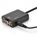 New HDMI Male to VGA & Audio HD Video Cable Converter Adapter 1080P