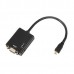 Micro HDMI D Type Input to VGA Output Port Projector Adapter Cable Chipset AC109