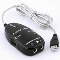  New Guitar to USB Interface Link Cable PC/MAC Recording
