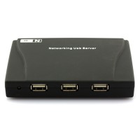  High Quality 4 Port USB HUB Lan Network Server Printer Scanner NAS SPC-0482