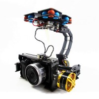 Falcon Pro FPV Brushless Gimbal Camera Mount PTZ with Motors for NEX5/7 & Similiar Cameras Aerial Photography