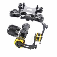 Falcon Pro FPV Brushless Gimbal Camera Mount PTZ with Motors for Mini DSLR & Similiar Cameras Aerial Photography