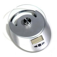 Durable High Precision 5kg/1g Electronic Kitchen Scale with Digital LCD Display