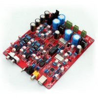 YJ WM8741+WM8805+PCM2706+AD827+NE5534 USB DAC Board Decoder Board