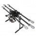 X-CAM CF6-870 High Strength Folding Multi-Copter Carbon Fiber Hexacopter Multicopter 9.5kg Load Ability