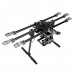 X-CAM CF6-870 High Strength Folding Multi-Copter Carbon Fiber Hexacopter Multicopter 9.5kg Load Ability