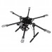 X-CAM CF6-870 High Strength Folding Multi-Copter Carbon Fiber Hexacopter Multicopter 9.5kg Load Ability