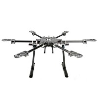 X-CAM X700 Mini High Strength Multi-Copter Carbon Fiber Hexacopter Multicopter w/ CF Landing Skid