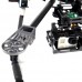 X-CAM X700 Mini Folding Multi-Copter Carbon Fiber Hexacopter Multicopter w/ CF Landing Skid