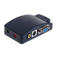 HDV201 VGA to CVBS Converter VGA to video/S-video Scan Converter