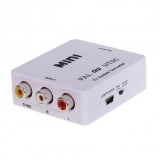 MINI TV System Converter PAL TO NTSC HDV-M616 for NTSC TV Sets Projectors PDP Projection