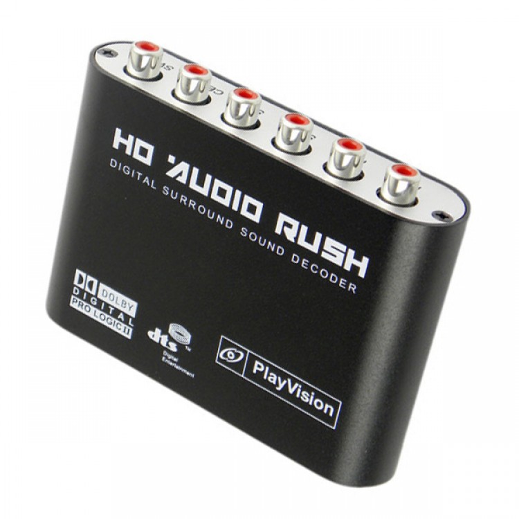 Playvision HDV51R Digital Audio converter 5.1 Channel DTS/AC3 Digital