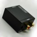 HDA-2W Analog to Digital audio converter Analog Audio Converter Adapter Black