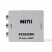 Mini Composite AV CVBS to HDMI 720P 1080P(60Hz) HD Digital Video AV2HDMI Converter Adapter HDV-M615
