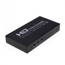 VGA + YPBPR to HDMI HDTV 1080p Converter Adapter HDV-336A with Media Player Function Via USB