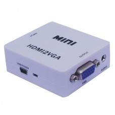 HDV-M630 HDMI2VGA MINI HDMI to VGA + Audio converter box UP SCAER 1080P