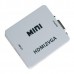 HDV-M630 HDMI2VGA MINI HDMI to VGA + Audio converter box UP SCAER 1080P