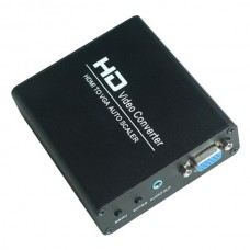 HDV-337 HDMI to VGA Scaler Converter Box with HD HDMI Digital Signal