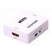 Bilins HDV-M615 Mini Size AV to HDMI Analog Composite Input to HDMI 1080p (60HZ) Output Converter Adapter