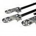 Skyknight Metal Aluminium Motor Mounting Plate Fixture Set for 22mm Carbon Fiber Tube Haxacopter