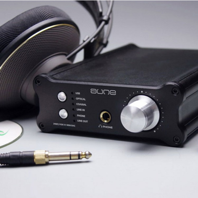 AUNE 24bit/192K X1 MK2 Mini USB DAC & Headphone amp & Preamp Coaxial