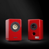 Aune X3 Multicolour Desktop 3 Full-range Speaker Hifi Mini Speaker Computer Speaker - Red